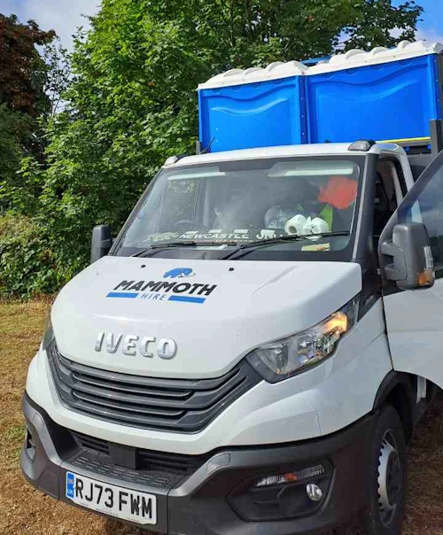 Deliver loos for events